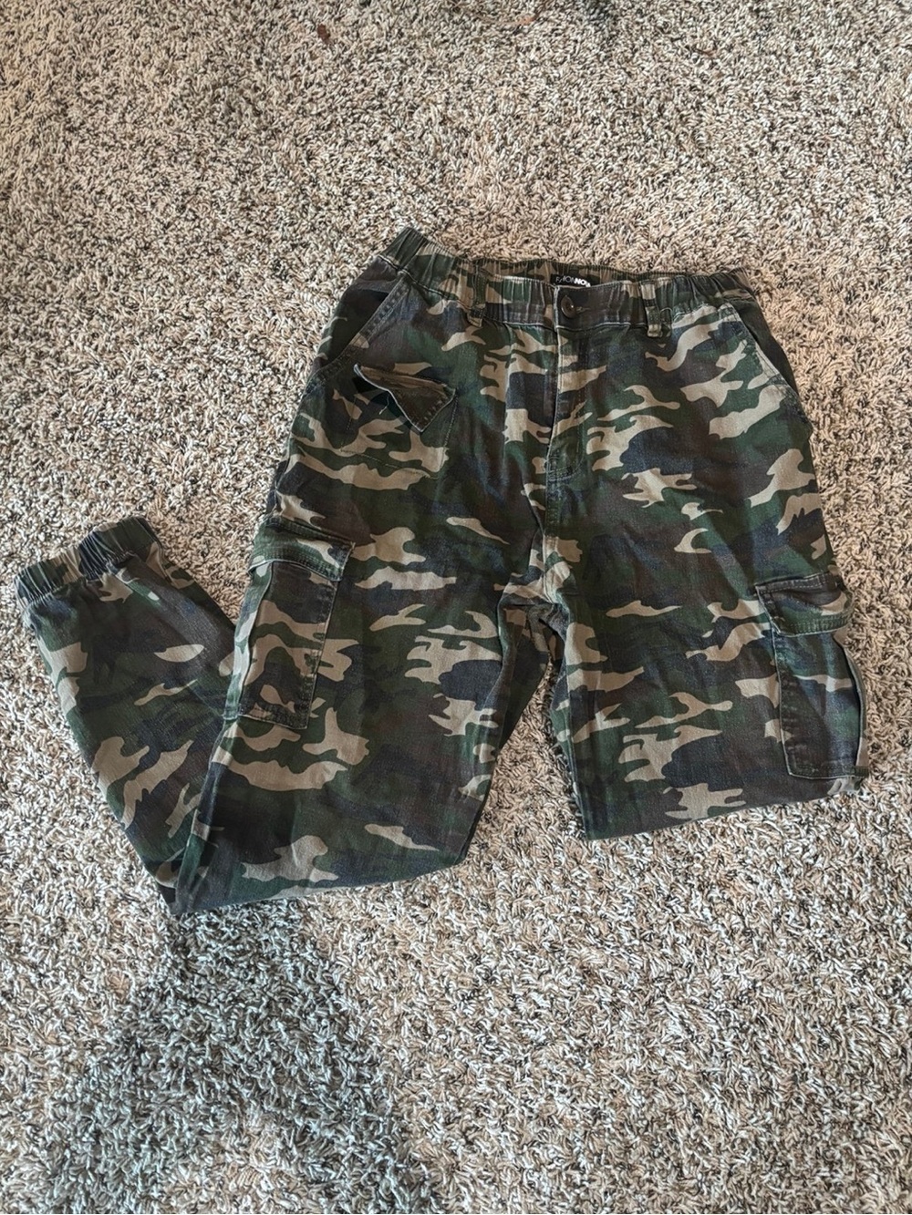 Fashion Nova Camo Jeans - Green & Brown